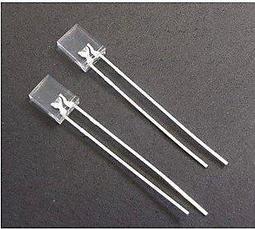 LED 發光二極體 方形2*5*7MM 高亮 黃發黃 黃色 霧狀 散光（50個一拍）[58472-012] 歷史價格詳細信息