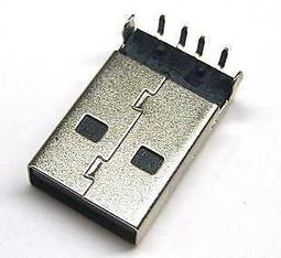 USB公頭 USB插頭 AM焊接式 USB公頭A型介面 直插平頭(F1A4) 188-04410 歷史價格詳細信息