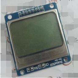 Nokia5110液晶屏模組 液晶模組 藍色背光LCD螢幕 優於128x64或16x02 歷史價格詳細信息