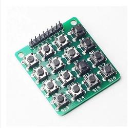 4*4矩陣鍵盤 4*4矩陣薄膜開關/薄膜按鍵/控制面板/單片機擴展鍵盤 W2 [57319-017] 歷史價格詳細信息