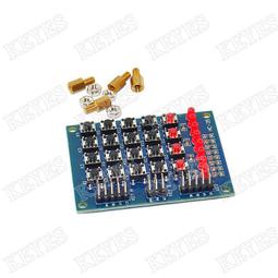 矩陣按鍵 控製鍵盤 薄膜矩陣按鍵 1/2/3/4/3*4/4*4單片機擴展鍵盤~閒雜鋪子 歷史價格詳細信息