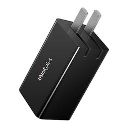聯想thinkplus GaN Pro氮化鎵原裝65W雙接口筆記本口紅電源快充PD thinkpad USB【高品质】 歷史價格詳細信息