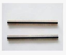1.27單排針1.27mm間距 1*40P單排針直針 全銅環保 單排 鍍金 177-00256 歷史價格詳細信息