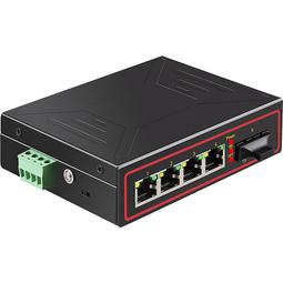 工業級收發器百千兆1光1電導軌式POE交換機非網管工業交換收發器 歷史價格詳細信息