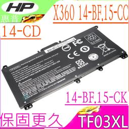 HP TF03XL 電池 保固更長 惠普 15-CK 15-CS 15-CK090NZ 15-CS0006NP 歷史價格詳細信息