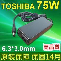 TOSHIBA 75W 變壓器 6.3*3.0mm Portege2000 2010 3500 3500G 300CT 320CT610CT 620CT 歷史價格詳細信息
