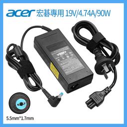 宏碁 ACER 90W 變壓器 19V 4.74A 充電器 孔徑 3.0*1.1mm 電源線 充電線 歷史價格詳細信息