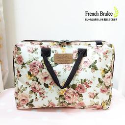 【 Dolly Club】玫瑰花卉 雙層 收納 拉鍊 零錢包 附腕帶 / 證件 票卡夾 - 米色 歷史價格詳細信息
