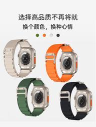 Apple Watch 錶帶 高山錶環 耐磨透氣 蘋果手錶適用 42/44/45/49mm (軍綠) 歷史價格詳細信息