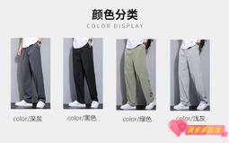 夏季新品冰絲庫 輕薄休閒寬鬆垂感大尺碼長庫 男生九分庫 潮流透氣排汗速幹庫 男女情侶百搭空調西裝庫 3色 M-5XL 歷史價格詳細信息