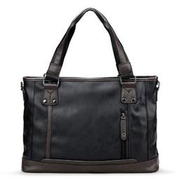 男生手提皮包 公事包筆電包防水大容量商務包男包包單肩斜挎手提郵差休閑英倫公文復古潮流旅行男士韓版電腦包 歷史價格詳細信息