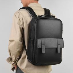 新款男士商務雙肩包大容量乾濕分離皮膜多用途電腦雙肩包書包 歷史價格詳細信息