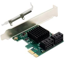 sata3.0擴展卡4口6g pci-e轉sata3.0轉接卡ssd固態ipfs擴展卡 歷史價格詳細信息