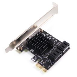 sata3.0擴展卡轉pci-e4口6g轉接卡88se9215擴展ipfs轉換卡 歷史價格詳細信息