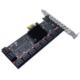 sata3.0擴展卡轉pci-e4口6g轉接卡88se9215擴展ipfs轉換卡 歷史價格詳細信息