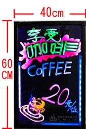 LED電子螢光板【AH-248】50*70cm 廣告牌 螢光黑板 螢光板 手寫板 寫字板 立式留言板 歷史價格詳細信息