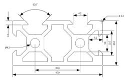 【樂昇 x 鎮安】@0.72_歐標 OpenBuilds 2080 V-Slot 鋁型材 鋁擠型 免費切割 歷史價格詳細信息