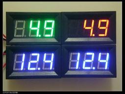 4.5-30V DC Two-Wire 0.56&quot; Red Green Blue Panel Mount Digital Voltage Voltmeter 歷史價格詳細信息