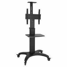 液晶電視移動支架落地式掛架55 65 70 100英寸一體機通用帶輪推車~沁沁百貨 歷史價格詳細信息