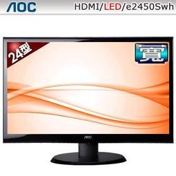 【AOC】e2450Swd 24型寬螢幕顯示器(23.6吋) 16:9 LED液晶顯示器/液晶螢幕/電腦螢幕 歷史價格詳細信息