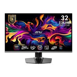 【MSI 微星】MPG 321URXW QD-OLED 32型 UHD 240Hz 電競顯示器(0.03ms/ClearMR 13000/Delta E☆2) 歷史價格詳細信息