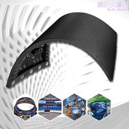 led柔性屏幕 p2p2.5 led全彩顯示屏 室內弧形屏天幕屏異形屏 歷史價格詳細信息