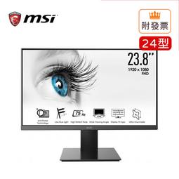 免運「阿秒市集」微星 MSI PRO MP241X 24型 平面美型螢幕(FHD/HDMI/VA) 歷史價格詳細信息