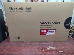 ViewSonic VA2715-H 27型 HDMI 三年保 LCD 液晶螢幕 電腦螢幕 優派 廠商直送 現貨 歷史價格詳細信息