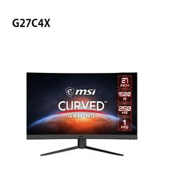 MSI 27型 曲面 FHD 250Hz 無邊框電競螢幕  G27C4X 【全國電子】 歷史價格詳細信息
