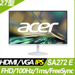 原廠福利品 ACER 宏碁EK241Y E(24型/100Hz/IPS)9805.241YE.301 歷史價格詳細信息