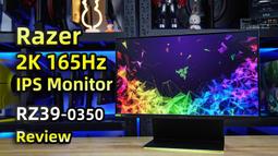 螢幕Razer雷蛇戰鷹27英寸游戲電競辦公165Hz電腦顯示器RGB底座2K屏幕顯示器 歷史價格詳細信息