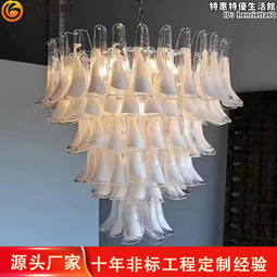 美式輕奢玻璃花瓶擺件家居客廳插花乾花藝電視櫃餐桌軟裝飾品 歷史價格詳細信息