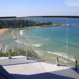 別墅樓房陽臺庭院護欄 鋁合金玻璃護欄設計 歷史價格詳細信息