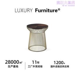 北歐玻璃款茶几客廳創意 圓形套裝小戶型仿大理石鐵藝茶桌 歷史價格詳細信息