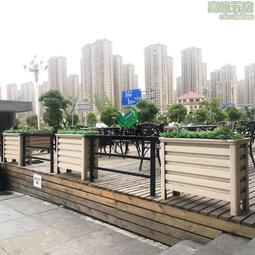 戶外鋁合金花箱方形組合庭院花壇室外樹箱陽臺種植箱隔斷花槽大號 歷史價格詳細信息