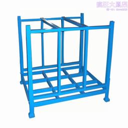 摺疊堆垛架金屬物料箱物流周轉 鋼製收納儲物鐵皮箱可定 歷史價格詳細信息