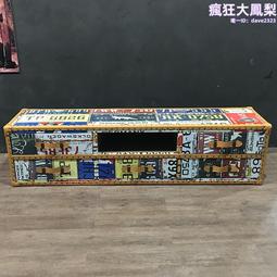 美式工業風復古鋁皮KTV箱子茶几帶抽屜創意酒吧金屬店鋪儲物茶桌 歷史價格詳細信息