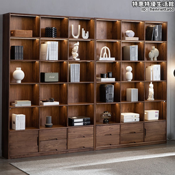 北歐帶門書櫃落地簡約簡易置物架經濟型學生小書架省空間櫃子品質 歷史價格詳細信息