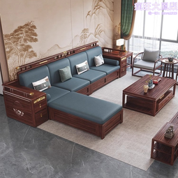 大烏金木大理石茶几電視櫃組合高檔客廳地櫃簡約客廳成套家具 歷史價格詳細信息