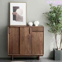 北美進口黑胡桃木實木鬥櫃六鬥櫃電視櫃臥室櫻桃木小戶型儲物櫃 歷史價格詳細信息