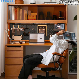 北歐簡約實木櫻桃木推拉門衣櫃黑胡桃梳妝鏡一體臥室多功能衣櫥 歷史價格詳細信息