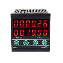 計時器自動感應工業電子計時定時累時報警器單段循環提醒記時聲光閃爍 歷史價格詳細信息