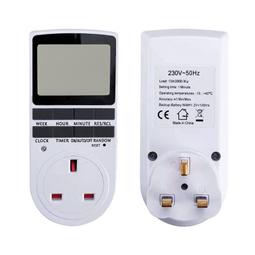 計時器英標機械定時插座自動斷電控制英式定時器循環開關香港13A時間制 歷史價格詳細信息