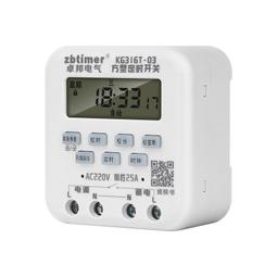 計時器時控開關220V廣告牌路燈定時開關全自動kg316t微電腦控制器定時器 歷史價格詳細信息