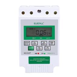 計時器定時器開關時控路燈控制器導道式微電腦220v自動時間kg316t 歷史價格詳細信息