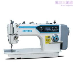 工業縫紉機柱式雙針同步車電動縫紉機厚料縫製電腦直驅平縫機 歷史價格詳細信息