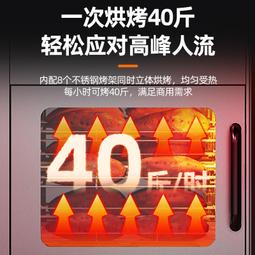 【好康】烤紅薯機商用街頭烤箱烤地瓜機全自動擺攤小型電熱烤玉米箱烤番薯 歷史價格詳細信息