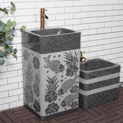 【好康】惠安戶外洗手池庭院別墅花園一體洗手盆石頭立柱盆洗手檯 價格比較,價格查詢,歷史價格詳細信息