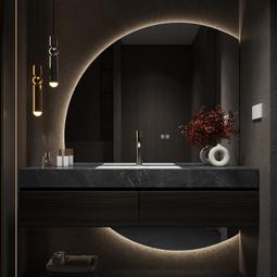 浴櫃 輕奢簡約太空鋁合金浴室櫃衛生間面盆洗漱小戶型洗手臉盆櫃組合 歷史價格詳細信息