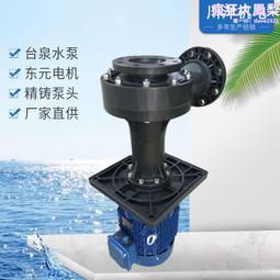 臺泉SUS304/316立式酸鹼液下化工泵TSV-0550 2寸泵頭20150B 3.7KW 歷史價格詳細信息